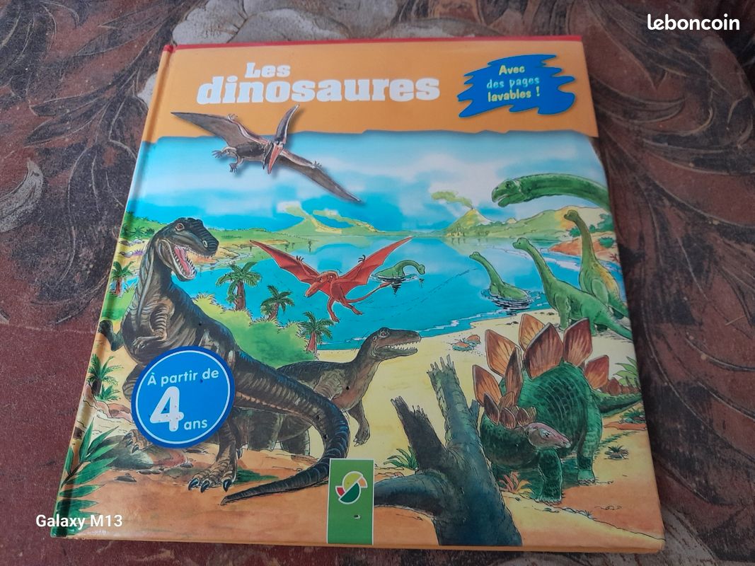 Mine de savoir Les dinosaures avec des pages lavables (image 1)