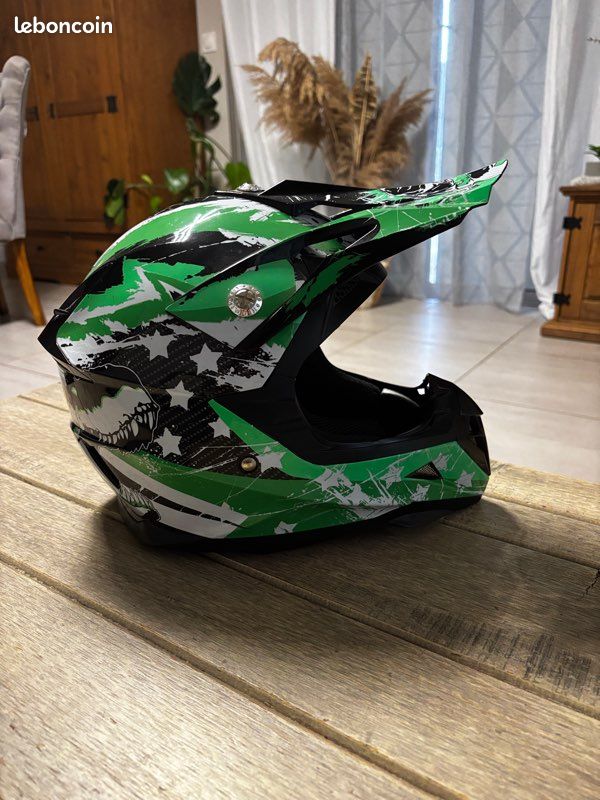 Casque moto cross enfant (image 1)