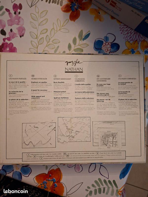 Puzzle 500 pièces Nathan (image 2)