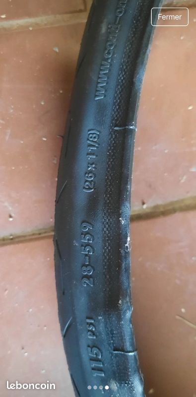 Pneus vélo continental 28 (image 4)