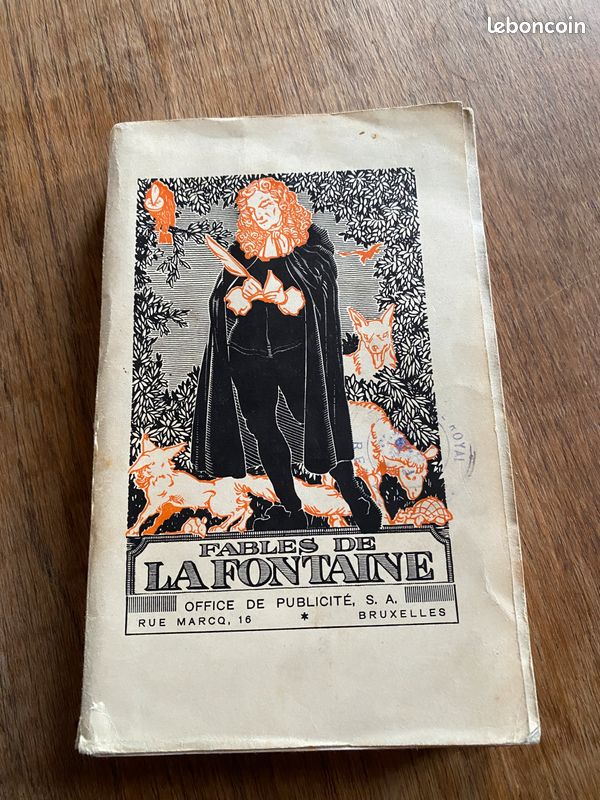 Fables de la fontaine Office de publicité SA Bruxelles 1954 ? (image 1)