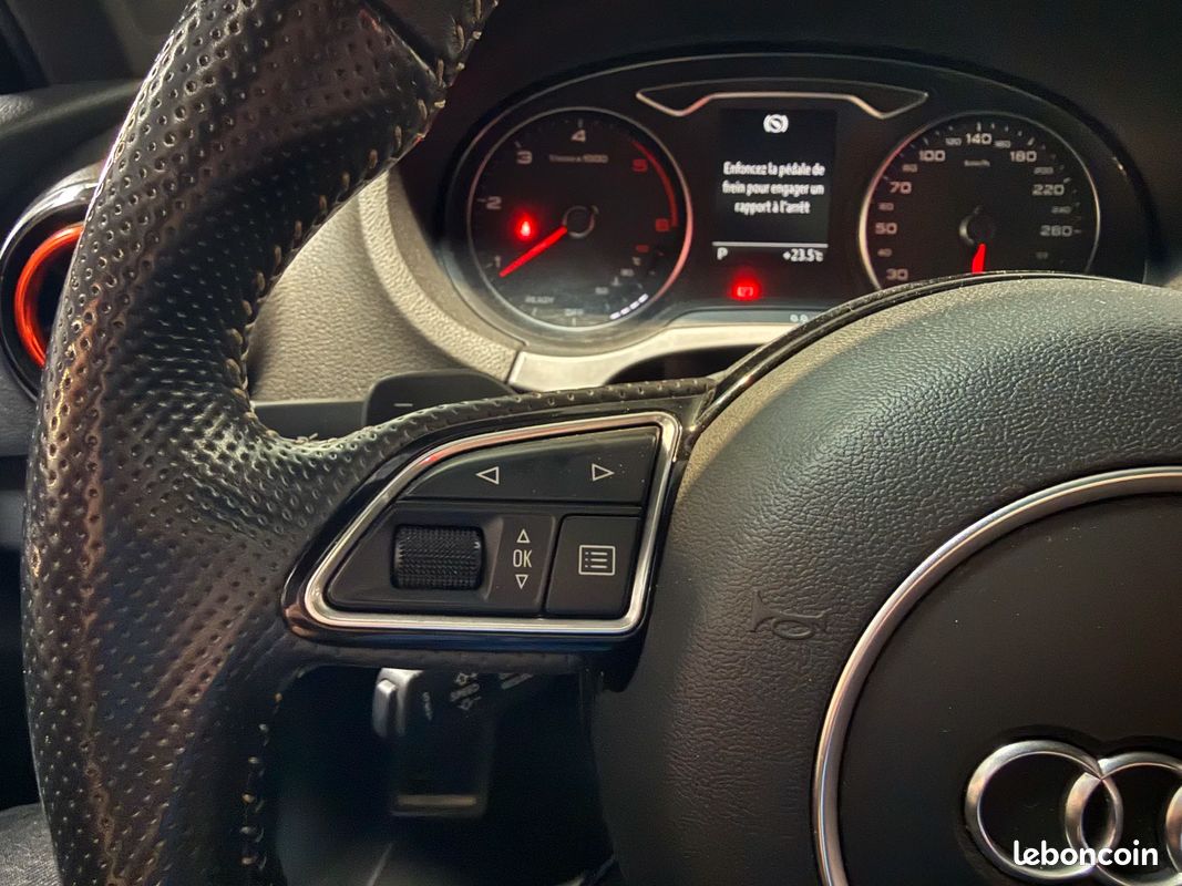 Audi A3 Quattro 2.0 TDi 184 cv S line Toit ouvrant - Bang Olufsen - Distrib et STRONIC à jour (image 18)
