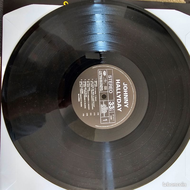 33 tours / Johnny Hallyday/ Vie (image 3)