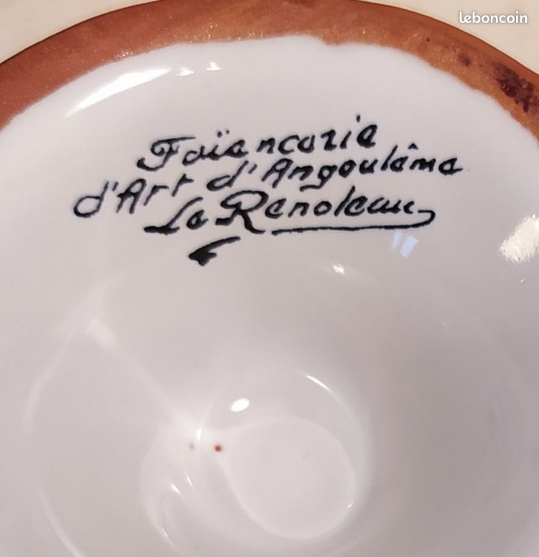 Mazagrans de la faïencerie d'art Renoleau (image 14)