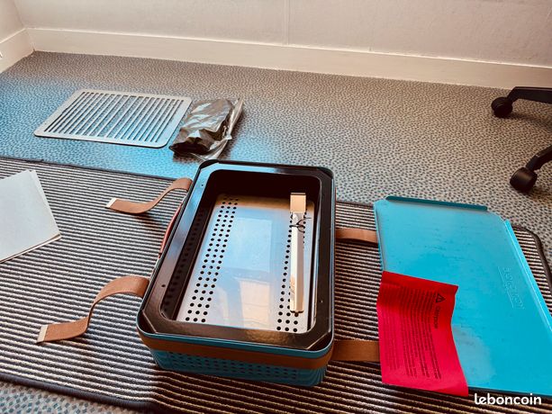 Ancienne Valise En Bambou - Pique-nique / Camping - Vintage