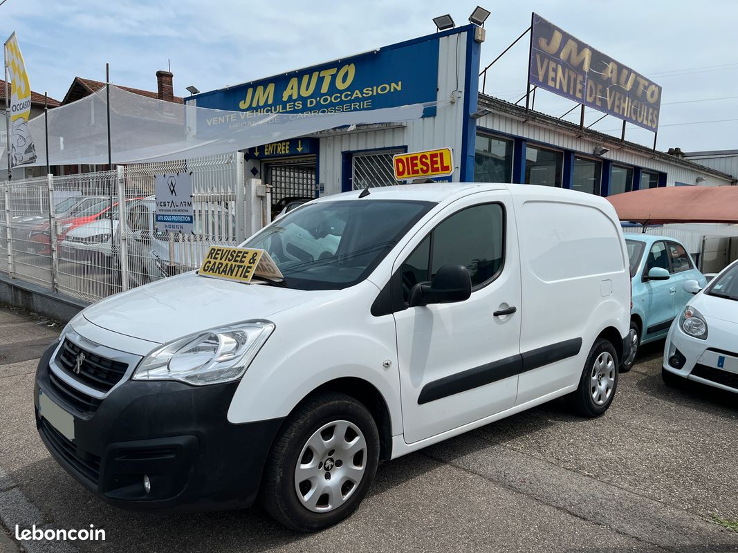 Partner 1.6 e-hdi utilitaire societe 3 places gps clim possibilité garantie 12 / 24 36 mois (image 1)