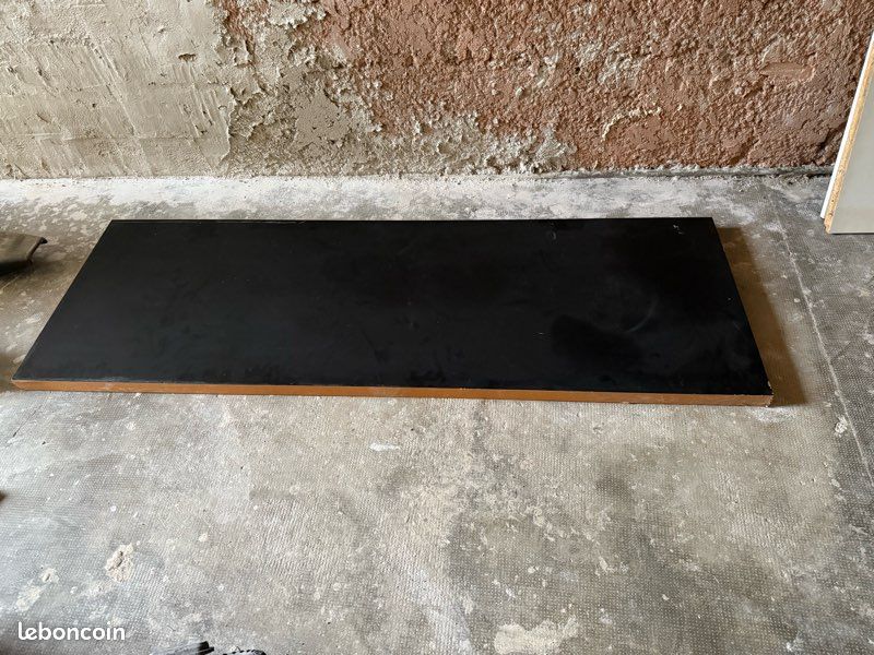Plan de travail IKEA noir mat 180cm x 60cm (image 2)