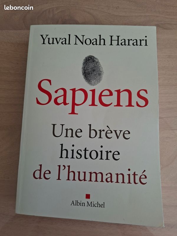 Lot 3 livres Yuval Noah Harari – Sapiens / Homo deus / 21 leçons – Albin Michel (image 4)