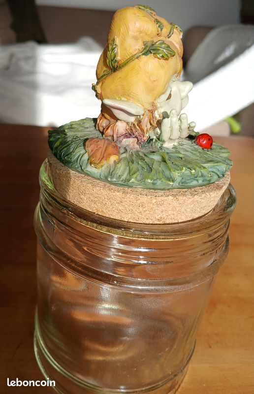 Pot en verre avec bouchon liège farfadet (image 5)