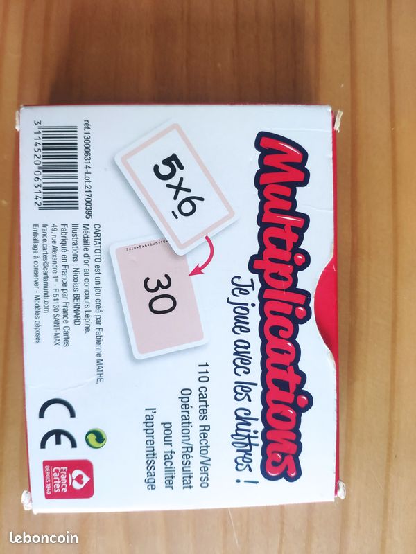 Cartes Multiplications (image 2)