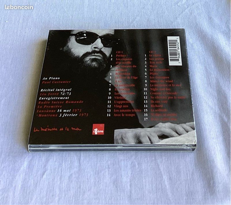Cd Léo Feré « Sur la scène… » (image 2)