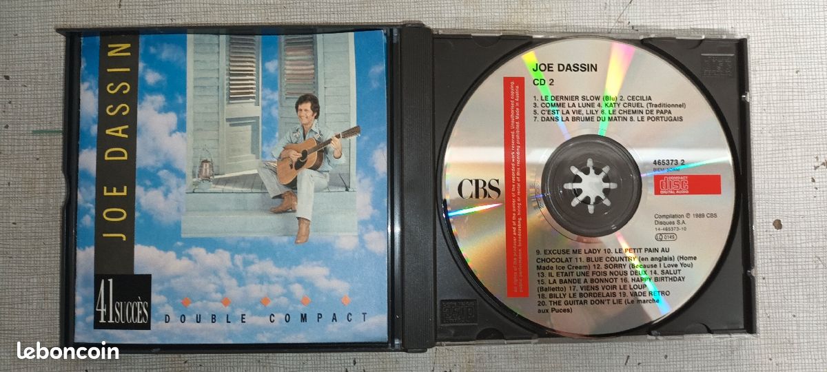Coffret cd Joe dassin (image 3)
