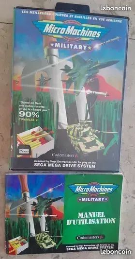 Micro machines 2 sega megadrive complet à Coudekerque Branche | Clasf jeux