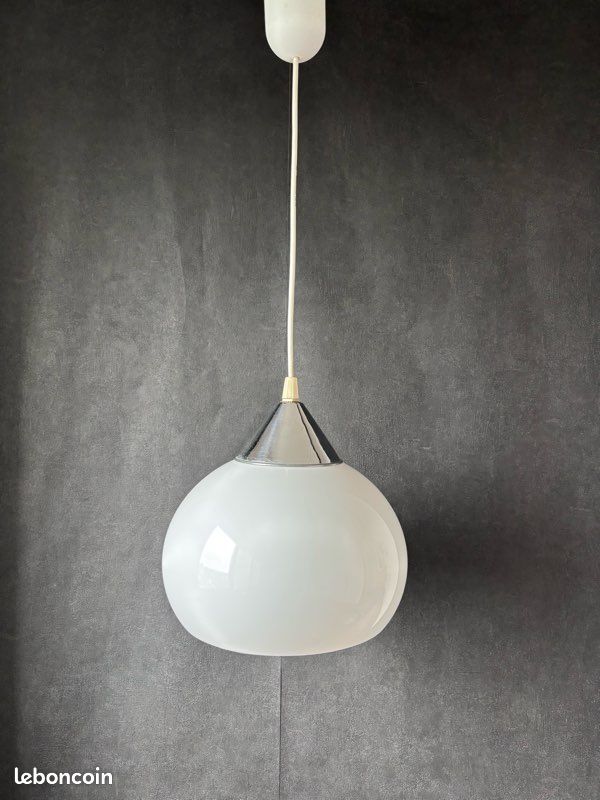 Lustre Suspension Industrielle Cage diamant Vintage E27 , Lampe de