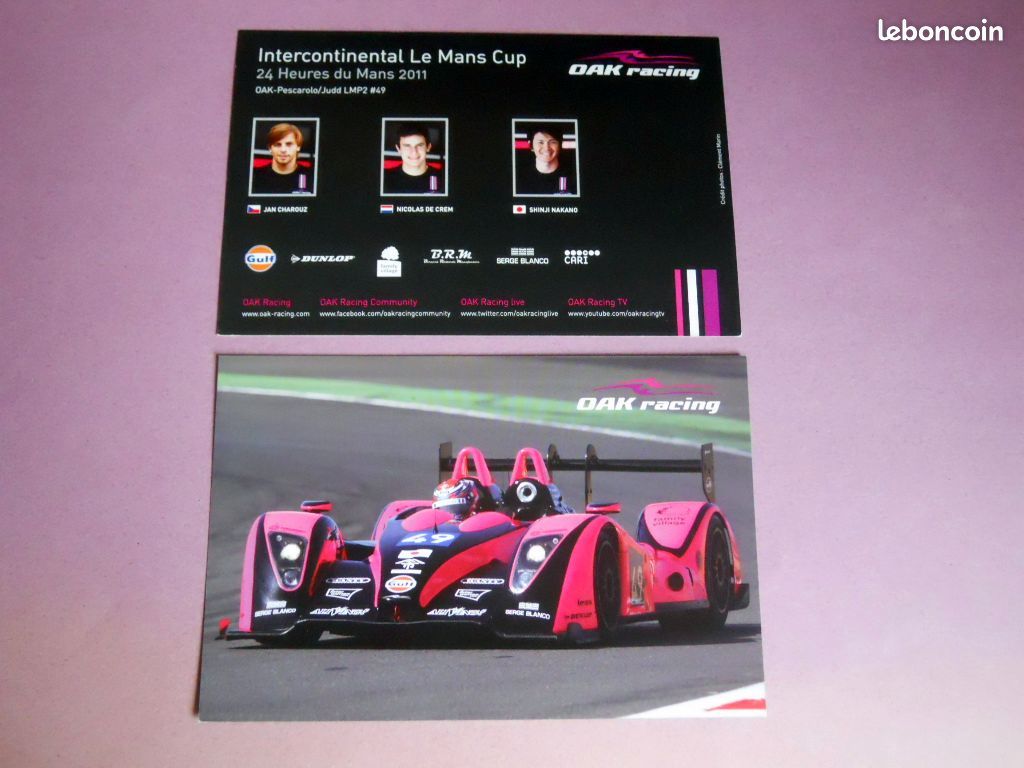 Miniature OAK Pescarolo-Judd N°35 - 24h Du Mans 2011 - Spark 1/18 - Neuve