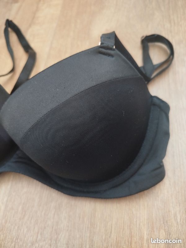 Etam soutien gorge 85C noir (image 2)