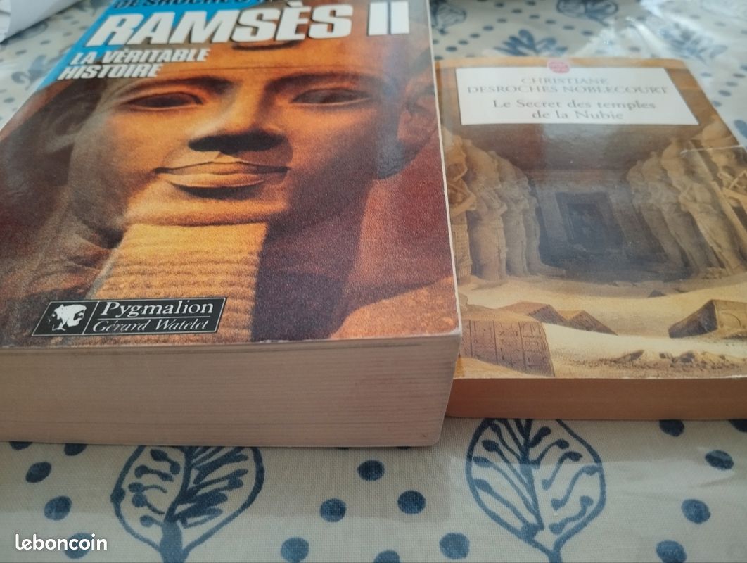 2 livres Egypte. Christine Desroches Noblecourt (image 4)