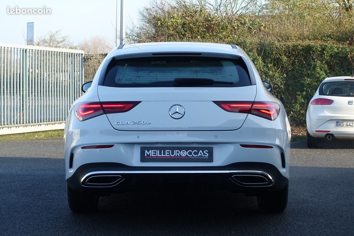 Cla Shooting Brake 250e Hybride Rechargeable EQ-Power AMG 8G-Dct Cuir sport chauffant/Grand Gps/Full LED/Caméra/Pack ambiance/1*Main/Garantie 12 mois (image 3)
