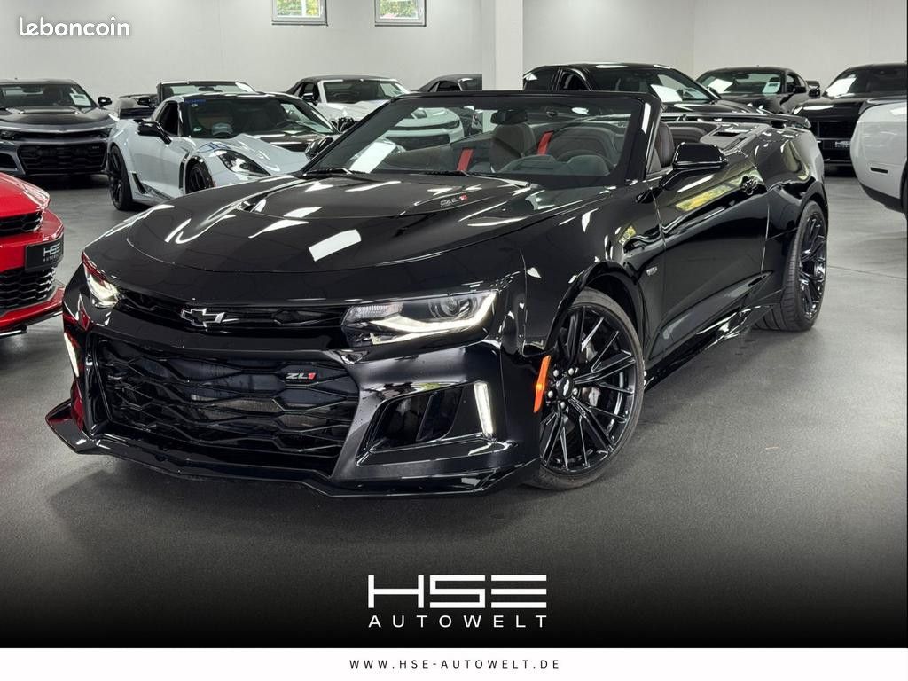 CHEVROLET Camaro ZL1 V8 6.2 659 ch Cabriolet – BVA – Recaro – LED (image 1)