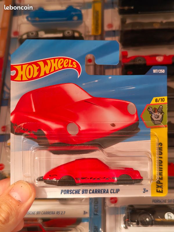 Hot Wheels 🇩🇪 Porsche 911 Carrera Clip Experimotors 2025 6/10 - Main Image