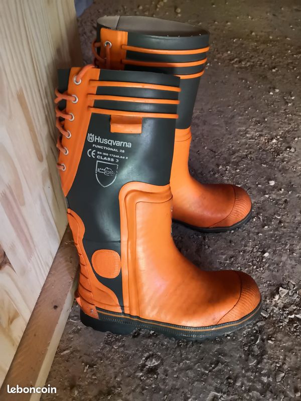 Botte bucheron Bricolage