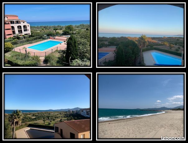 Superbe duplex avec vue sur la mer - Accès direct à la plage - FRONT DE MER 1ère LIGNE