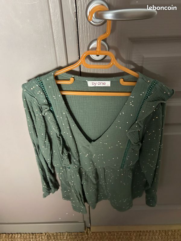 Blouse verte (image 1)