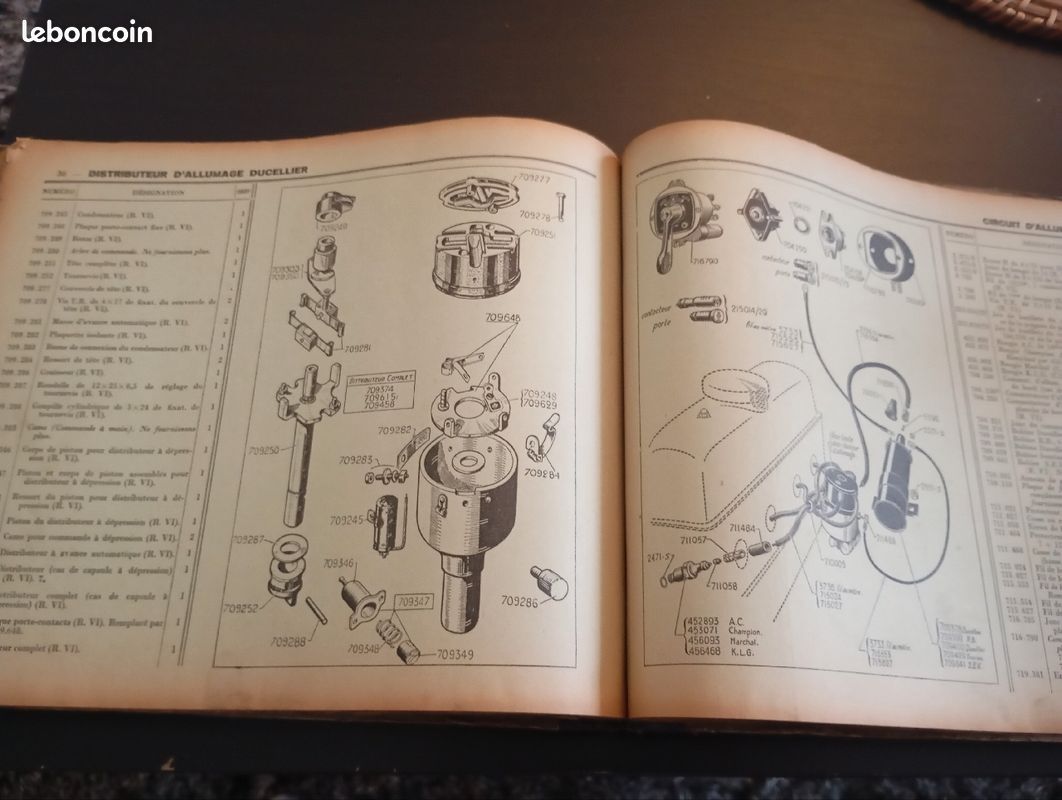 Catalogue des pièces détachées Traction AV 420 Citroën tome 5C livre Mécanique voitures particulières-commerciale-Traction AV (image 10)
