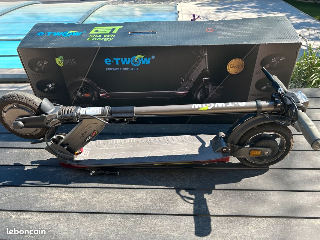 Trottinette électrique E-Twow Booster ES Noir