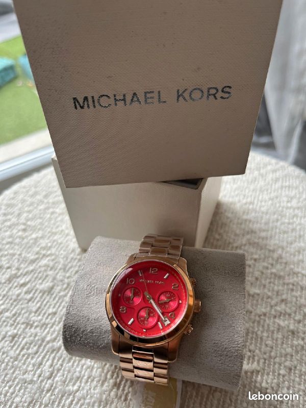 Bijoux Montre Michael Kors Rouge Montre Homme MICHAEL KORS LAYTON