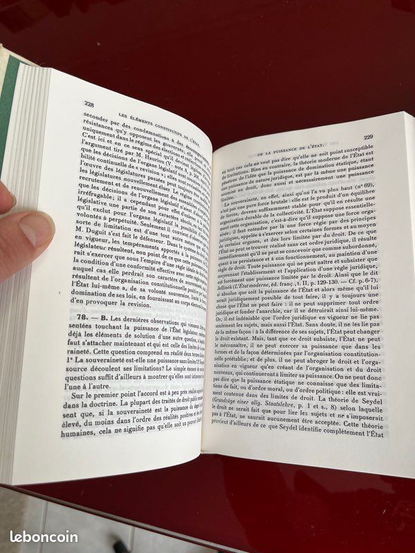 Contribution à la théorie générale de l'état. 2 tomes (image 1)