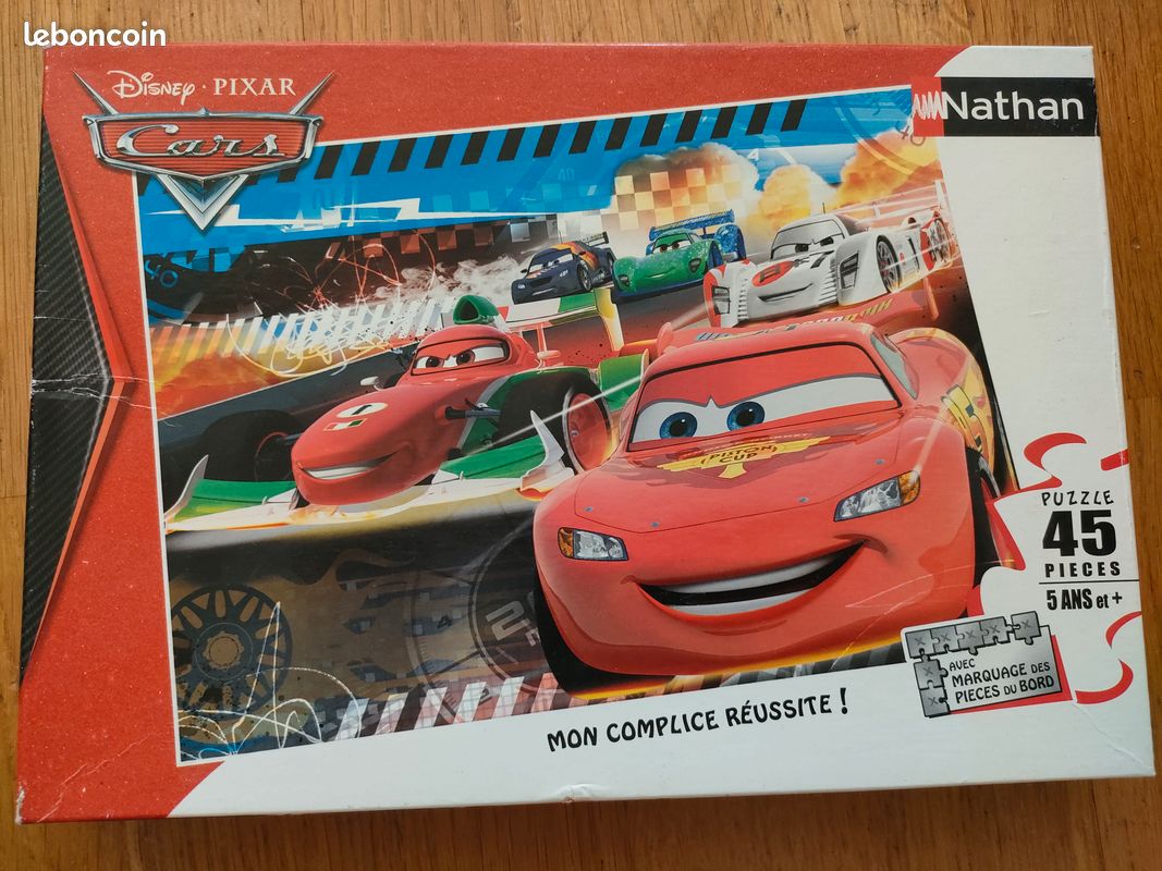 Lot de 2 puzzles Nathan - 45p - Cars et Pat patrouille (image 5)