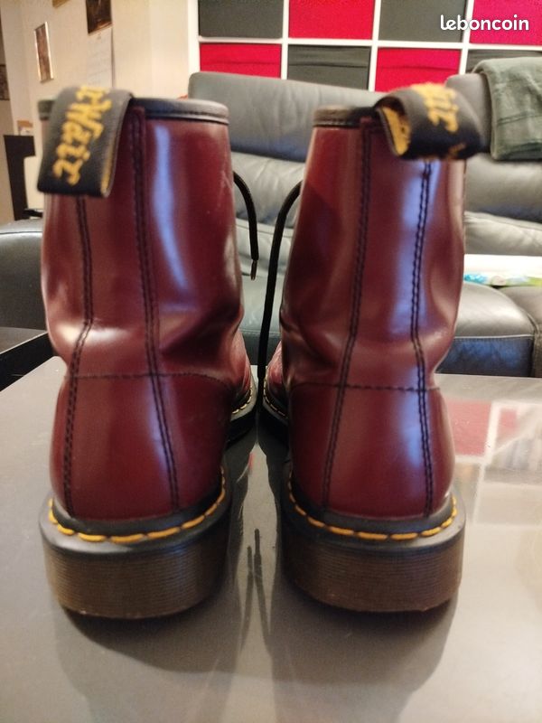 Dr. Martens femme bordeaux (image 2)