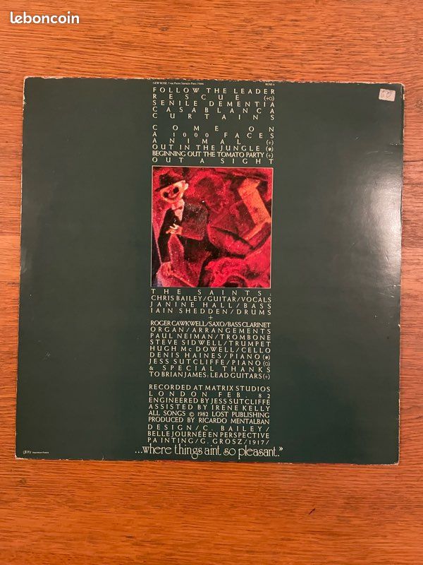 Vinyle The Saints / Out in the jungle (image 2)