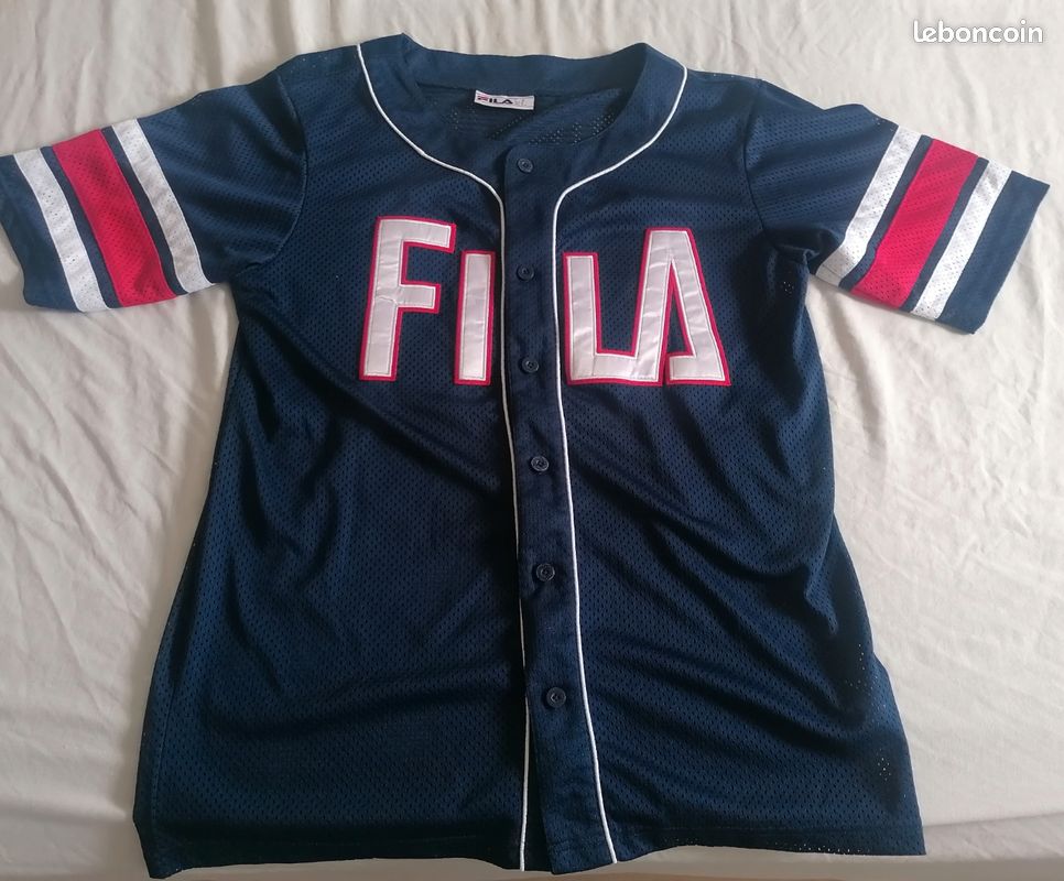 Chemise Baseball T Shirt Baseball Femme Fila Chemise Baseball