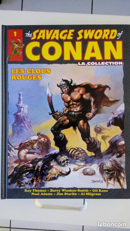Savage sword of Conan 1 la collection les clous rouges Hachette (image 1)