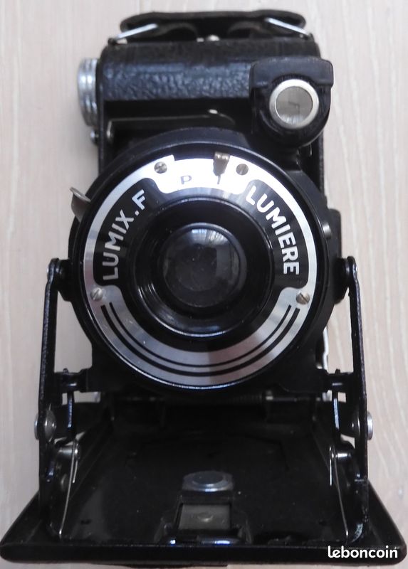 Ancien Appareil Photo à soufflet LUMIX F. LUMIERE + Etui de