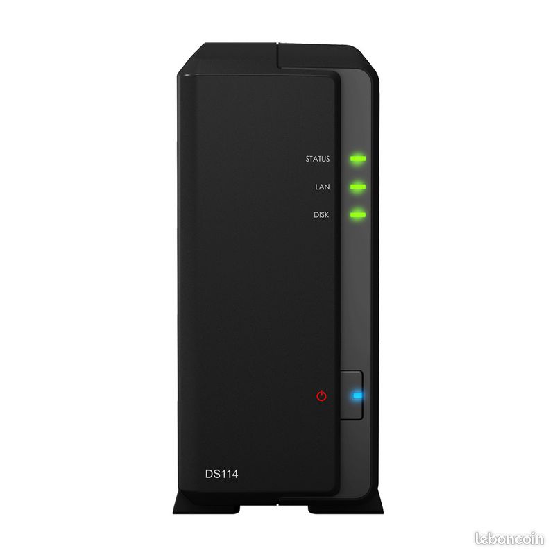 Synology DiskStation DS114 - 1 baie + disque dur Seagate 250 GO (image 1)