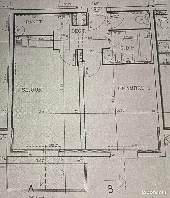 Appartement 2 pièces 44 m² (image 10)