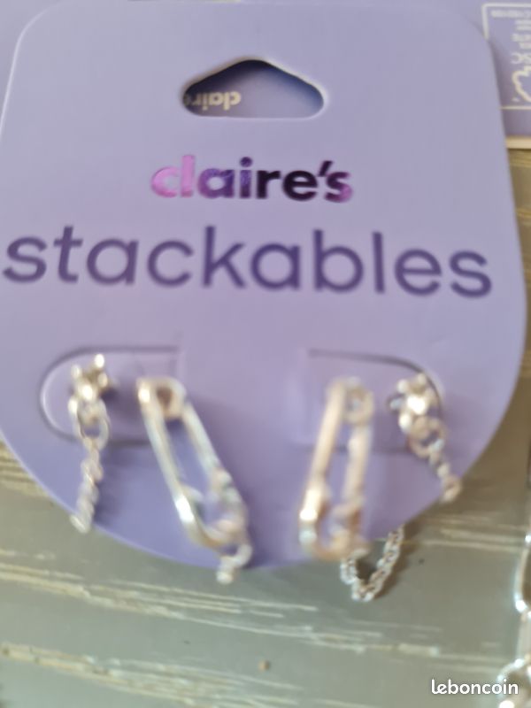 Lot De Bijoux Mode - Boucles D'oreilles Et Collier, Classique, Neuf Avec étiquettes, Vendeur USA