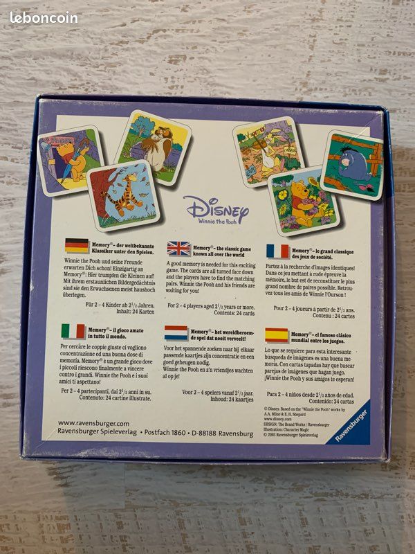Jeu memory Disney (image 2)