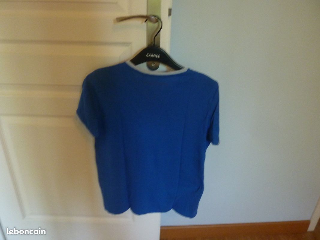 T-shirt bleu marine teddy smith Lal44 (image 2)