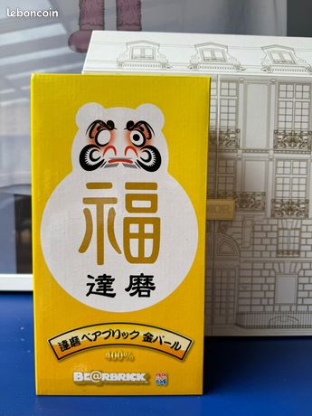 Bearbrick 400% Daruma Fuku Gold Skytree – Medicom Toy – Figurine Collection
