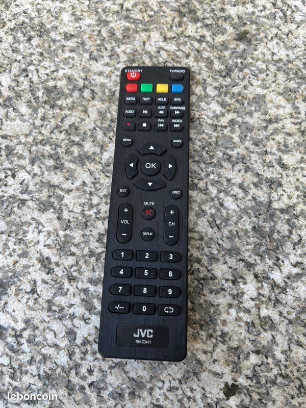 Télécommande Universelle Pour JVC - Modèle Compatible RMC1245, Neuf