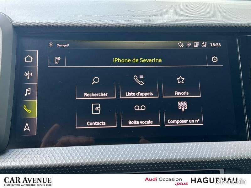 AUDI A1 Sportback 40 TFSI 200 S tronic 6 S Line / APP Connect / Caméra / Feux LED / Régulateur (image 10)