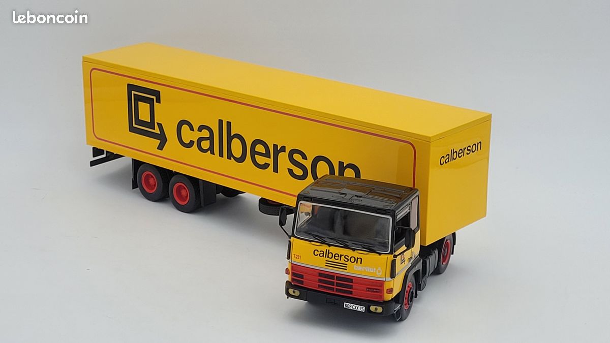 Camion Berliet GLR Calberson de 1956 - Voiture miniature 1/43 | Achat