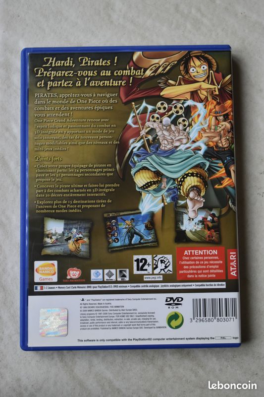 Jeu PS2 One Piece Grand adventure (image 2)
