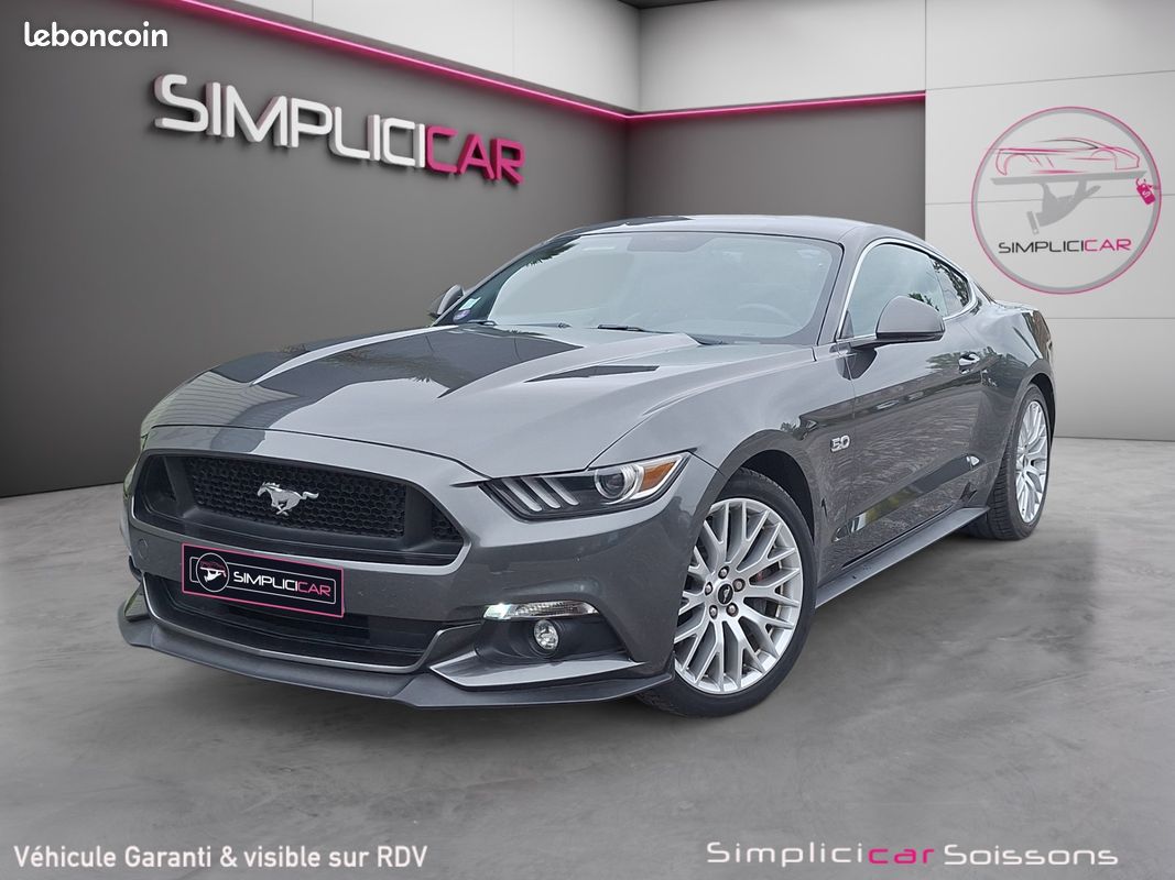 FORD MUSTANG VI FASTBACK 5.0 V8 GT BVA6 446Ch Garantie 12 mois (image 4)