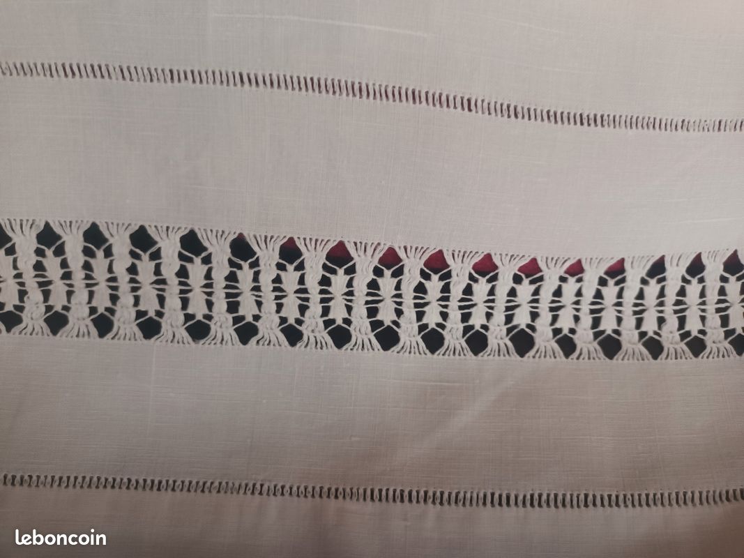 Drap ancien en fil (image 6)