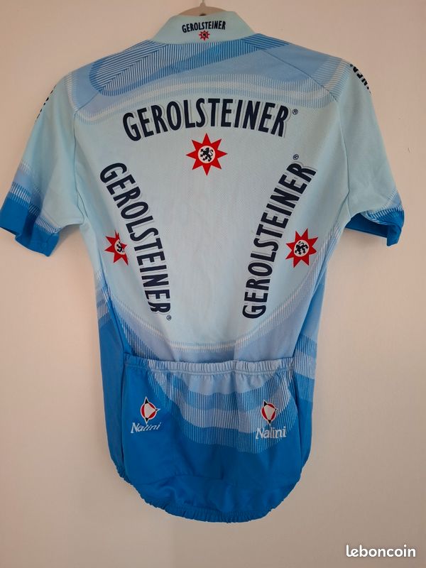 Maillot Cycliste GEROLSTEINER BEAT ZBERG – Dédicacé Et Porté